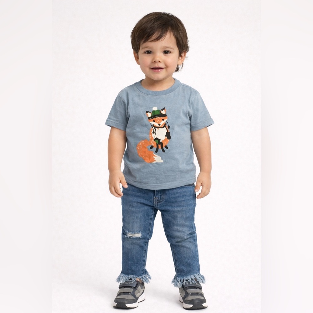 NWT - Cute Short Sleeve Fox Tee‎
